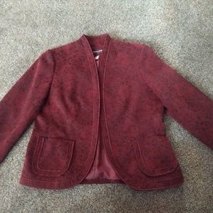 Coldwater creek brocade jacket